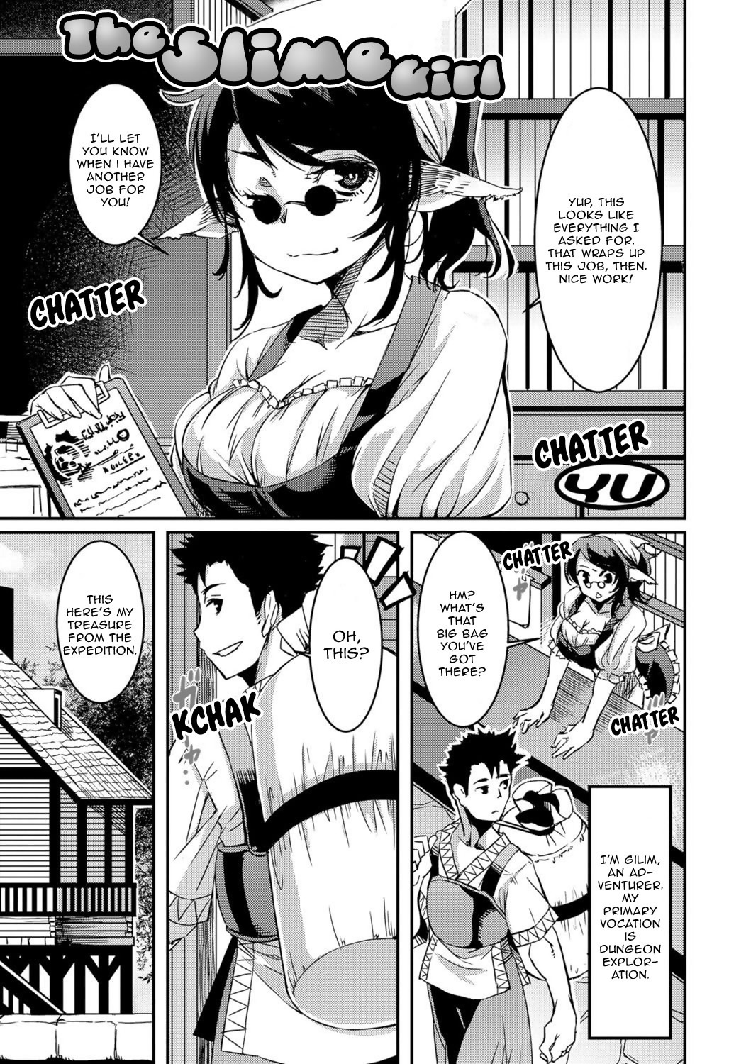 Hentai Manga Comic-The Slime Girl-Read-1